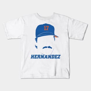 Keith Hernandez New York M Silhouette Kids T-Shirt